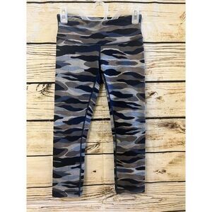 Lululemon Wunder Under Crop (Hi-Rise) *Full-On Luon Mini Coast Camo Deep Navy Mu